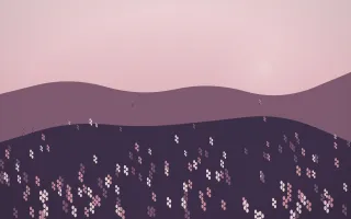 Rose Dusk Lavender Field VIII — colourful red, pink and purple lavender field background, variation VIII
