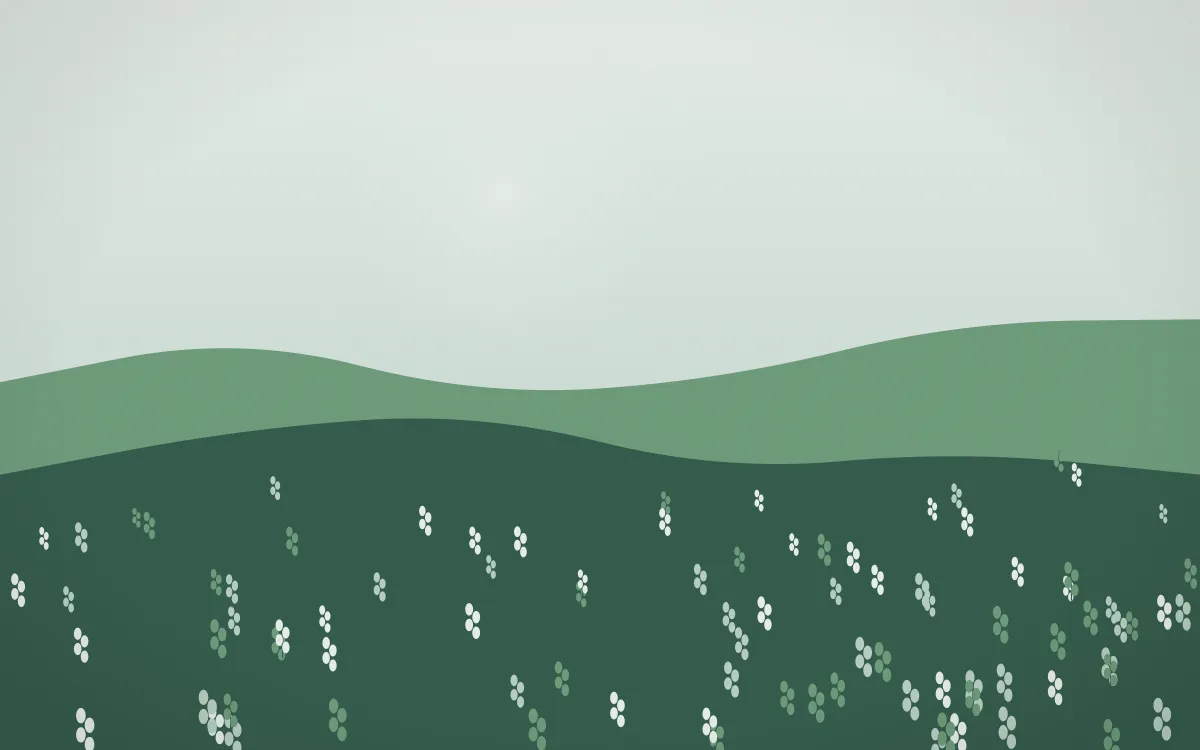 Spring Rain Lavender Field — light white and green lavender field background