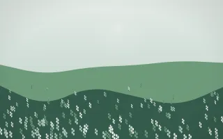 Spring Rain Lavender Field VIII — light white and green lavender field background, variation VIII