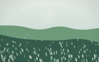 Spring Rain Lavender Field XI — light white and green lavender field background, variation XI