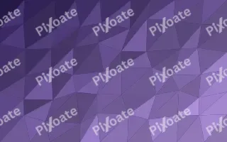 Amethysta Facets III — dark purple low-poly background, variation III