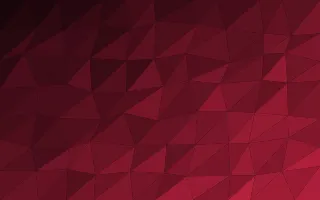 Cherry Noir Facets — dark black and red low-poly background