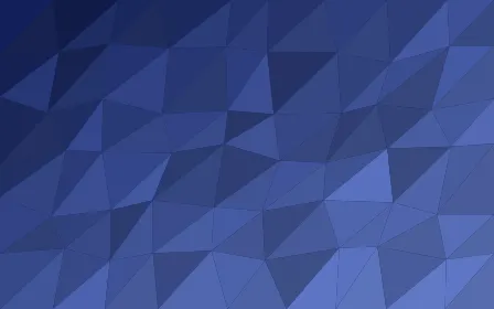 Cobaltine Facets — dark blue low-poly background
