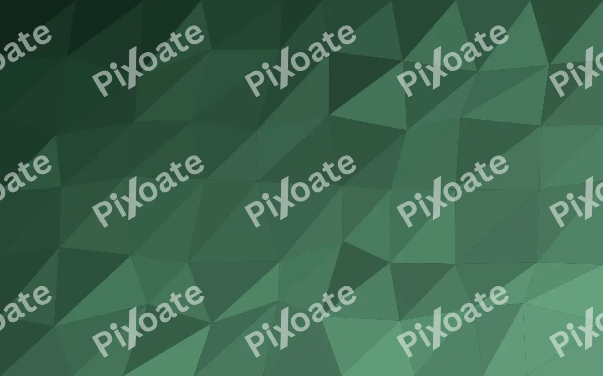 Everglade Facets — dark green low-poly background