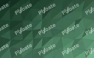 Everglade Facets II — dark green low-poly background, variation II