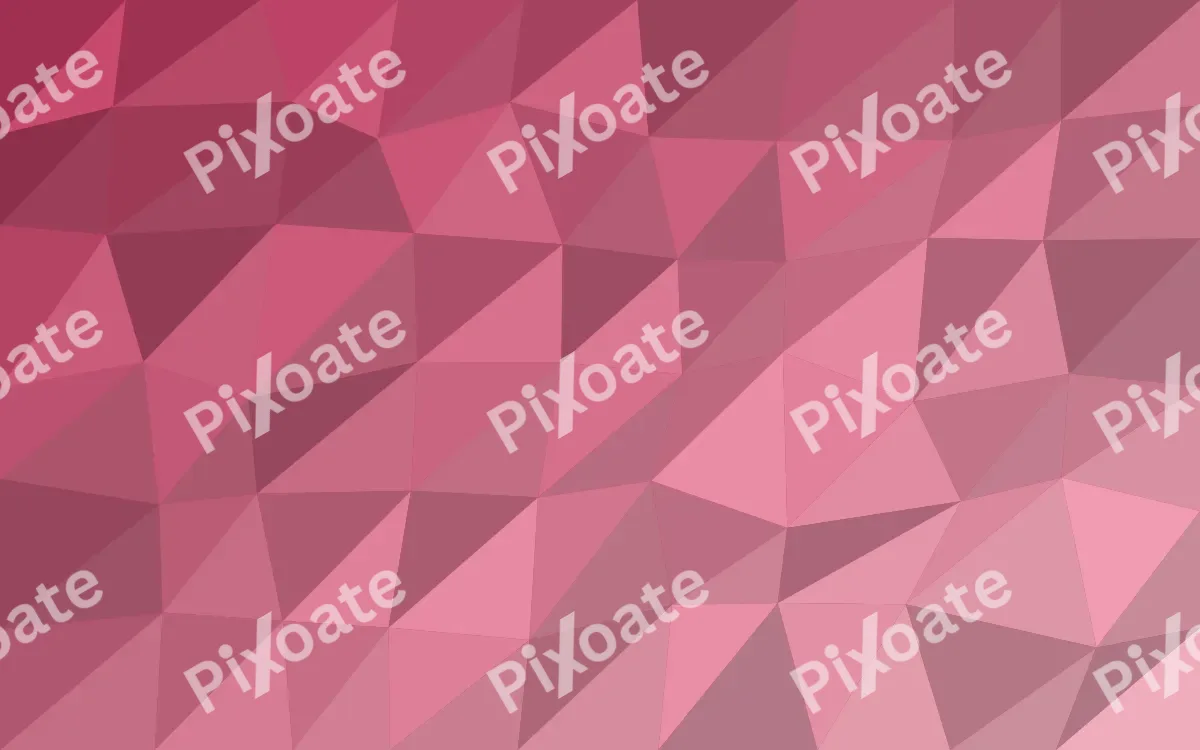 Flaminga Facets — colourful pink and red low-poly background
