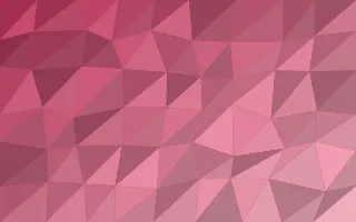 Flaminga Facets — colourful pink and red low-poly background