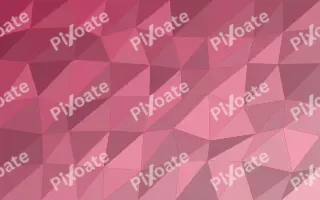 Flaminga Facets — colourful pink and red low-poly background