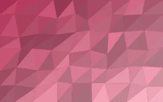 Flaminga Facets II — colourful pink and red low-poly background, variation II