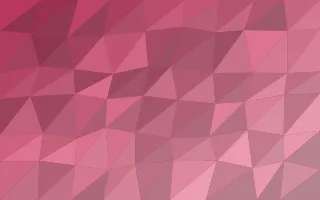 Flaminga Facets III — colourful pink and red low-poly background, variation III