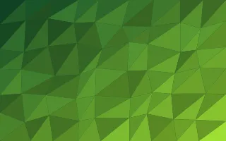 Forest Facets II Forest Facets II — dark green low-poly background, variation II