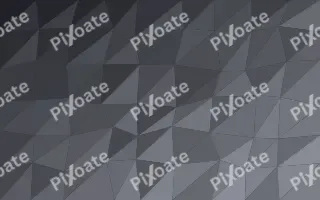 Graphene Facets III — dark grey low-poly background, variation III