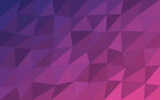 Indigo Rose Facets — dark blue and pink low-poly background