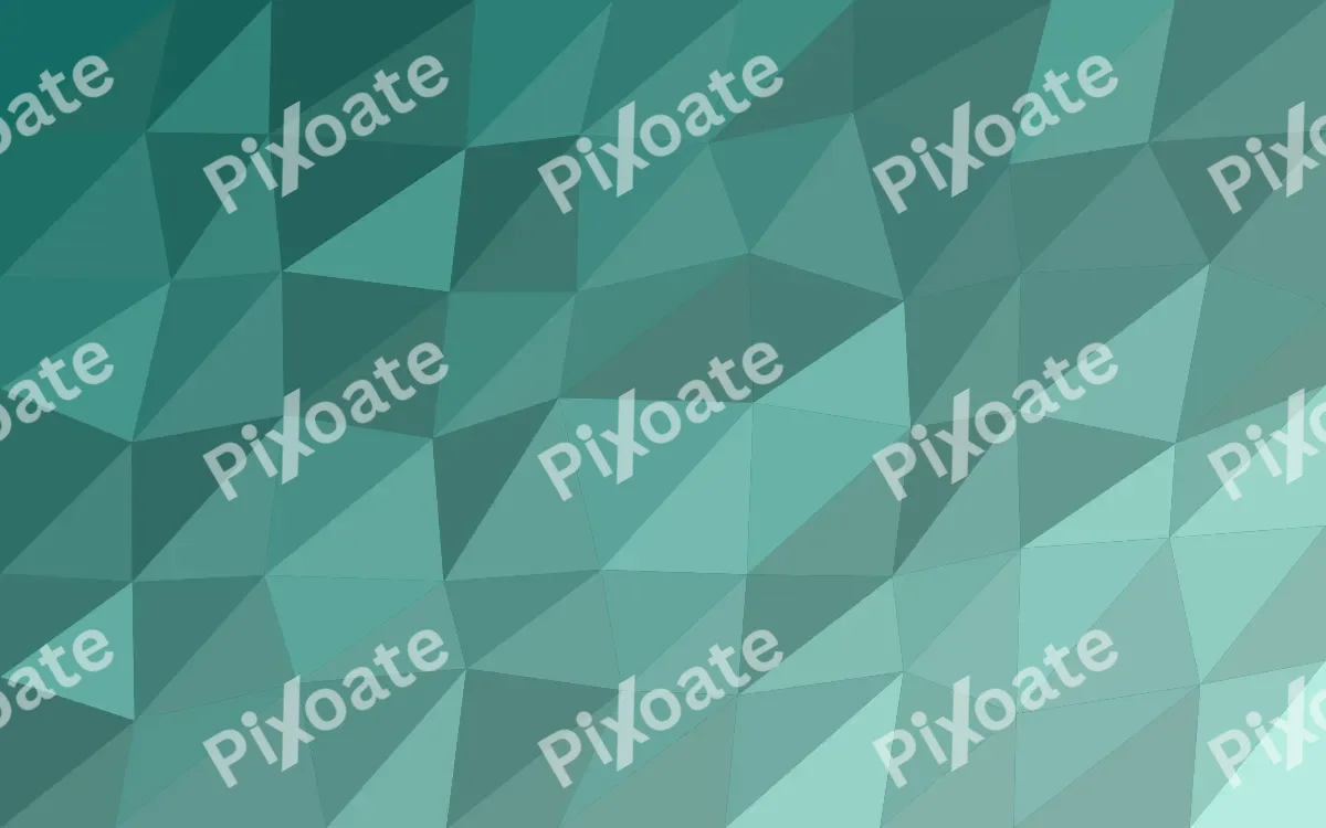 Lagoona Facets — colourful teal low-poly background