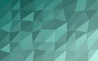 Lagoona Facets — colourful teal low-poly background