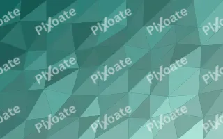 Lagoona Facets II — colourful teal low-poly background, variation II