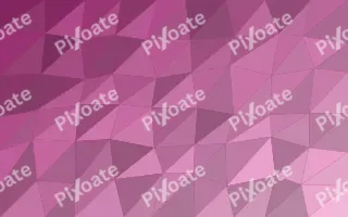 Magentine Facets — colourful pink low-poly background