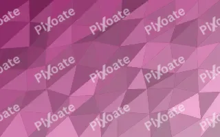 Magentine Facets II — colourful pink low-poly background, variation II