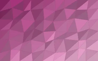 Magentine Facets III — colourful pink low-poly background, variation III