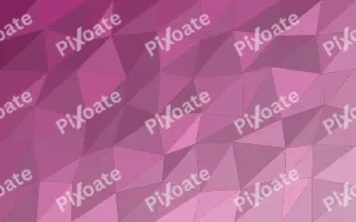 Magentine Facets III — colourful pink low-poly background, variation III