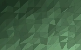 Moss Hollow Shards — dark green low-poly background