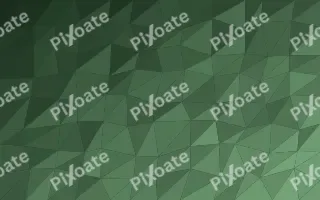 Moss Hollow Shards II — dark green low-poly background, variation II