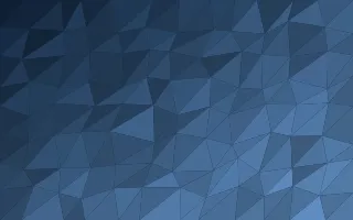 Nightcurrent Shards — dark blue low-poly background