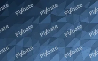 Nightcurrent Shards III — dark blue low-poly background, variation III