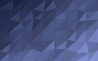 Noctis Facets — dark blue low-poly background
