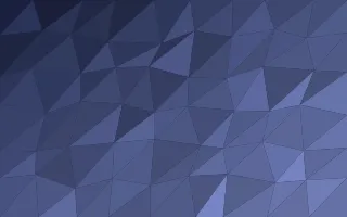 Noctis Facets II — dark blue low-poly background, variation II