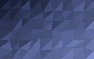 Noctis Facets III — dark blue low-poly background, variation III