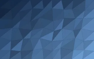 Oceana Facets — dark blue low-poly background