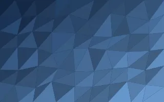 Oceana Facets II — dark blue low-poly background, variation II