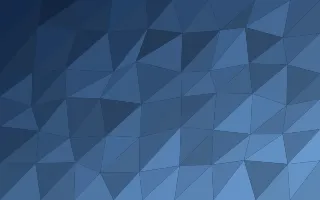 Oceana Facets III — dark blue low-poly background, variation III