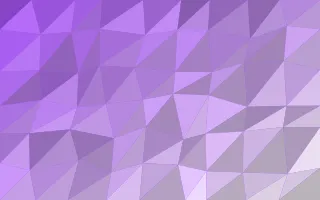 Orchid Facets II — light purple and white low-poly background, variation II