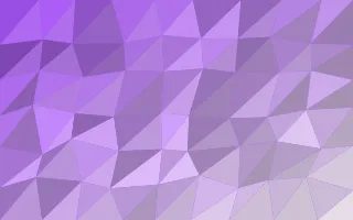 Orchid Facets III — light purple and white low-poly background, variation III