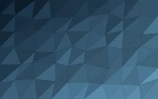 Polaris Facets — dark blue low-poly background
