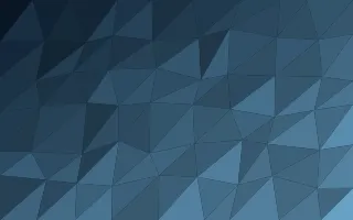 Polaris Facets II — dark blue low-poly background, variation II