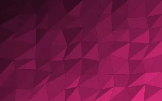 Punch Pink Facets — dark black and pink low-poly background