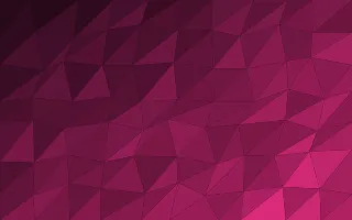 Punch Pink Facets III — dark black and pink low-poly background, variation III