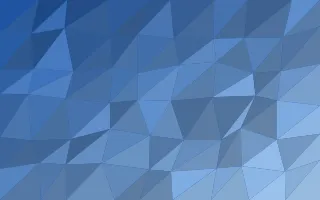 Skylark Facets — colourful blue low-poly background