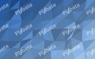 Skylark Facets — colourful blue low-poly background