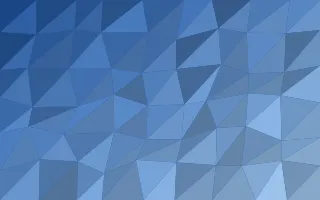 Skylark Facets III — colourful blue low-poly background, variation III