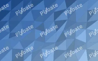 Skylark Facets III — colourful blue low-poly background, variation III