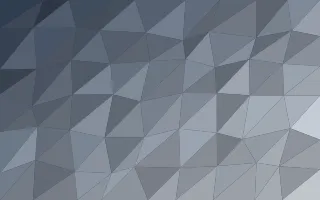 Slate Ice Facets II — light blue and white low-poly background, variation II