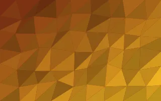 Sunset Facets II Sunset Facets II — dark brown and gold low-poly background, variation II
