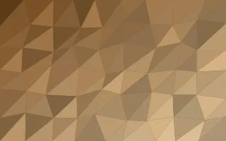 Terra Facets II — colourful brown and beige low-poly background, variation II