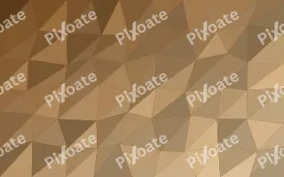Terra Facets II — colourful brown and beige low-poly background, variation II