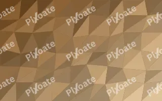 Terra Facets III — colourful brown and beige low-poly background, variation III