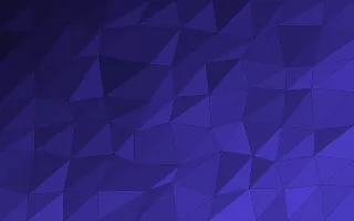 Ultra Indigo Facets — dark blue low-poly background
